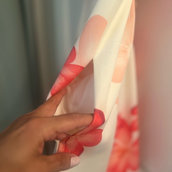 Pink Floral Calvin Klein Dress - Picture 4 of 5